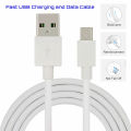 ORIGINAL FAST CHARGING/DATA CABLE - MICRO TYPE USB Data + Charging Cable - FOR ALL MOBILE - Universal Brand - 1 Meter length. 