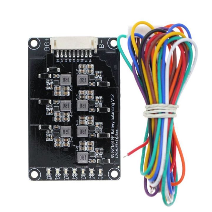 1.2A 8S Active Equalizer Balancer Equalizer Module Li-Ion Lifepo4 Lithium Battery Active Balancer Energy Transfer