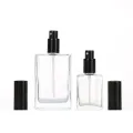 Empty Perfume Bottles ,Elegant design, durable glass, Perfect for perfume storage , Transparent Refillable Liquid Perfume Bottle , Glass Perfume Bottles, available in 30ml/50ml.. 