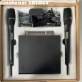 Sennheiser EW135G4 One To Two Wireless Microphone System Live Stage Singing Mic UHF Long Distance Professional Handheld Mic. 