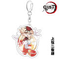 Demon Slayer: Kimetsu No Yaiba Acrylic Keychain Tanjiro Nezuko Tengen Mitsuri Muichirou Shinjurou Anime Acrylic Double. 