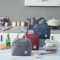 New Imported Quality Portable Lunch Bag Thermal Insulated Lunch Box Tote Cooler Handbag Lunch Bags For Women Convenient Box Tote Food Storage Bag for School/Office/Outing/Picnic Random Color. 