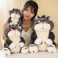 15-65cm Kawaii Cinderella Lucifer Cat Plush Toys Soft Anime Cartoon Princess Kids Stuffed Animals Doll Children's Birthday Gifts. 
