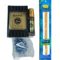 Tasbeeh + Ateeq Attar Approx 6ml + Miswak | Labbaik Company | تسبیح + عطر + مسواک. 