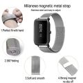 20mm Stailess Steel Magnetic Strap Watchband For Xiaomi Amazfit BIP, Galaxy Watch 42mm Smartwatch. 