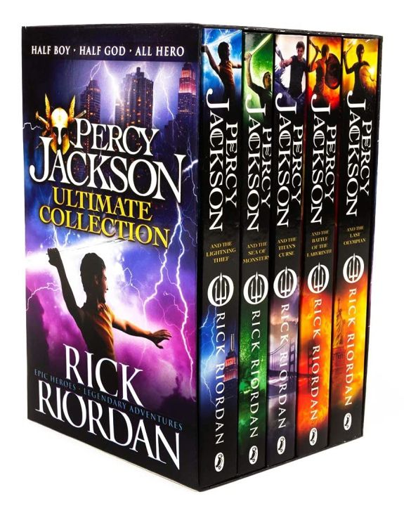 PERCY JACKSON AND THE OLYMPIANS 5 book set | The Books Inn | Daraz.pk
