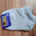 Pack of 4 Cotton Loafer Low Cut Ankle Socks Half Socks - Random Color Art#JS-HS-FUS-4Pc-0004. 
