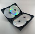 PREMIUM DVD CASE High Quality Box For PC, Laptop PS2, PS3,Xbox,PS4, PS5 DVDS (Four DVD Space in Each Box) CD DVD Discs Storage BLACK Box. 