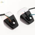 LED Turn Signal Lights Indicator Lamp for Honda CBR250Rr MC22/CBR400Rr NC29 - Transparent. 