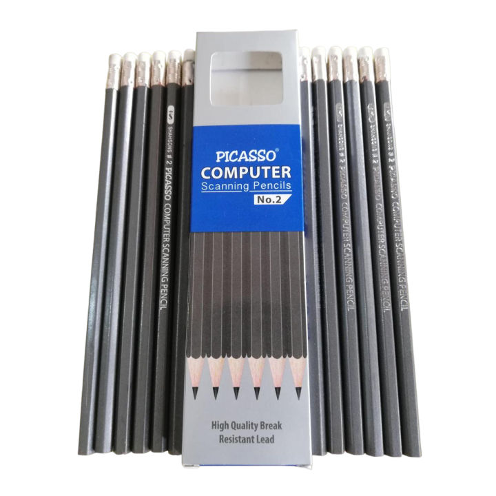 One Pack of PICASSO COMPUTER Lead Pencils (12Pcs)