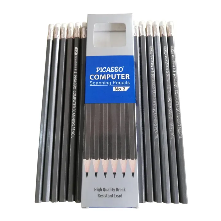One Pack of PICASSO COMPUTER Lead Pencils (12Pcs)