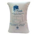 Bed Pillow Ball Fiber Polyester Filling Pillow Standard Size 700 Gram 1 Pcs White. 