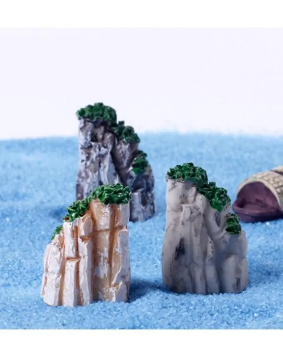 3Pcs%20Cute%20Mini%20Mountain%20Rock%20Miniature%20Fairy%20Garden%20Plant%20Decor%20-%20Image%204