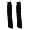 2xAnti-slip Squash/ Tennis Bat Overgrip Racket Grip Tape Sleeve Wrap Black. 