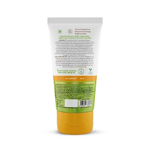 Inndian%20Mamaearth%20UbtanFaceWash%20With%20Turmeric%20&%20Saffron%20for%20Glass%20Skin%20%20100M%20-%20Image%205