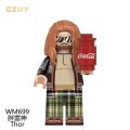 Avengers Endgame Lego Minifigures Super Heroes Pepper Spider Man Stan Lee Building Blocks Toys for Children WM6061. 