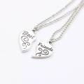 2 Pieces Necklace  Best Friends lovely Fashion Necklace for.Friends For ever. 