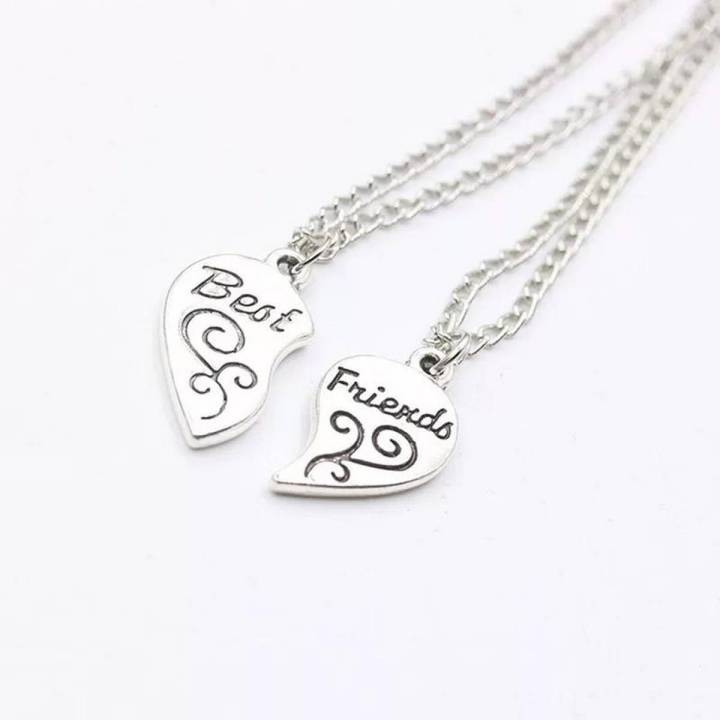 2%20Pieces%20Necklace%20%20Best%20Friends%20lovely%20Fashion%20Necklace%20for.Friends%20For%20ever%20-%20Image%202