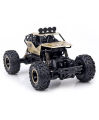Remote Control Electric RC 1/16 2.4GHz 4WD High Speed Racing Car Off Road Truck Gold - Silver outdoor toys offroading jeep 4 x 4. 