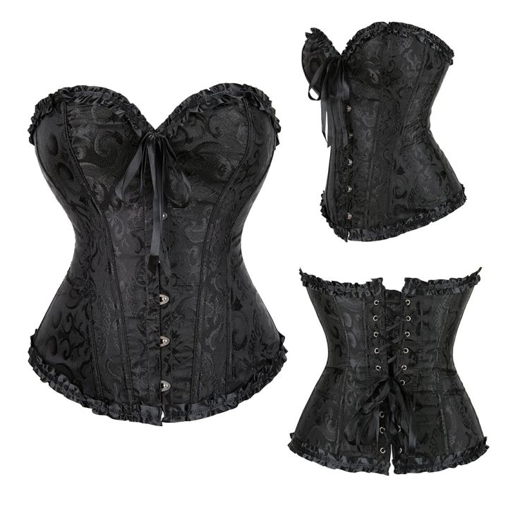Silk%20Road%20Traders%20Overbust%20Waist%20Trainer%20Lingerie%20Corset%20-%20Image%203