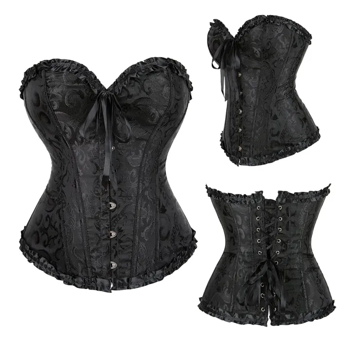 Silk%20Road%20Traders%20Overbust%20Waist%20Trainer%20Lingerie%20Corset%20-%20Image%203