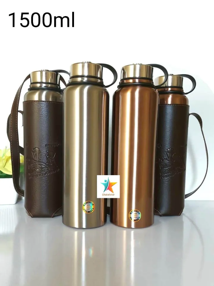 Large Capacity 1500ml SUS304 Stainless Steel Water Bottle