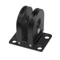 Metal Finger Tripod Mount Adapter Dual Port 1/4 Thread Hole Folding Base for GoPro 10/9/8/Max Sports Cameras Accessories. 