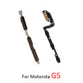 Phone Button Flex Power Volume Compatible For Motolora Moto G5 G5S E5 Plus Play GO New On Off Key Cable Part. 