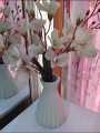 Unbreakable Plastic Flower Vase 6.5 Inches Height 3 Inches Diameter Durable Home Decor. 