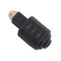 NANLIY- Mini Optical Audio Adapter 3.5MM Female Jack To Digital Toslink Male Plug for Amplifier. 