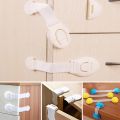 Pack Of 5 - Child Safety Locks For Drawers Cabinet And Doors Refrigerators Child Safety Cabinet Baby Door Lock Drawer Locks Cupboard. 