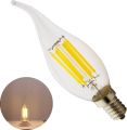 Retro LED Light Bulb E27 4W 220V Retro Lamp Vintage Candle Light Globe Ball Led Filament Bulb LED Edison Bulb High Transmittance for Lamps, Chandelier etc. 