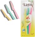 Pack Of 3 - Tinkle Eyebrow Razor Easily Remove Hair For Women , Girl , Ladies Eyebrow And Facial Razor for Hair Removal  Body Razor for Shave of Sensitive Skin. 