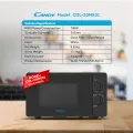 Candy 20L Solo Microwave Oven CDL 20MX01 With Halogen Light Alarm Signal Mechanical Rotary Control Brand Warranty. 