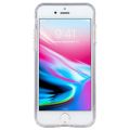 For iPhone SE 2020 / 8 Magsafe Case ple Magnetic Ring All-inclusive Clear Crystal Acrylic PC +TPU Shockproof Case. 