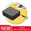 New Upgrade Damping Buffer Automatic Door Closer Punch Free Sliding Door Automatic Door Closer Multifunctional Door Closer Close. 