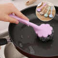 Best Quality Long Handle Wire Ball Brush Stainless Steel Kitchen Hanging Cleaning Brush Pan Kitchen Dish Handle Washing Tool. 
