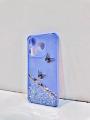 tecno Spark 10 /Spark 10c Girls Back Cover - Luxerey Back Cover - Fancy Flower Butterfly Covers -tecno Spark 10 /Spark 10c Back Cover. 