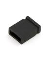 5PCS 2.54mm Standard Pin Header Jumper Cap Short Connection Block Circuit Board Shunts Short Circuit Cap for Hard Drive CD DVD Motherboards DIY Accessories Black. 