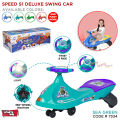 Speed S1 Swing Wiggle Car For Kids Push Car For Toddlers, Flash Light & Music Speed Twist & Ride Stroller Car 360 Rotation Wheel Children Outdoor Ride-On Twist Swivel Car For Boys Girls & Childrens Kids. 