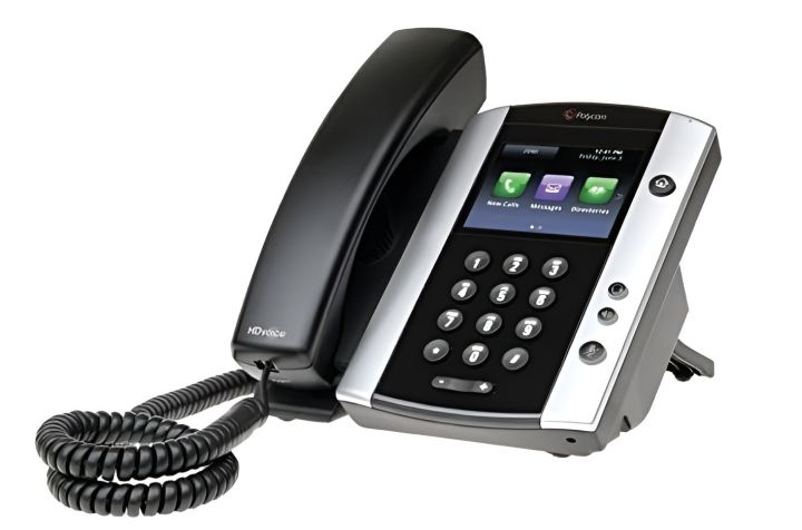 Polycom VVX 500 12-line Business Media Phone POE,  powerful and versatile IP phone that is perfect for businesses of all sizes (Refurbished)