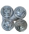 SET OF 4 Honda Full Chrome Material Car Wheel Center Caps Premium Quality 2.25 inches Or 5.72 cm. 