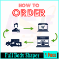 Full body Shaper for Women - Instant Figure Body Slimming Tummy And Hip Control Body Shaper. 