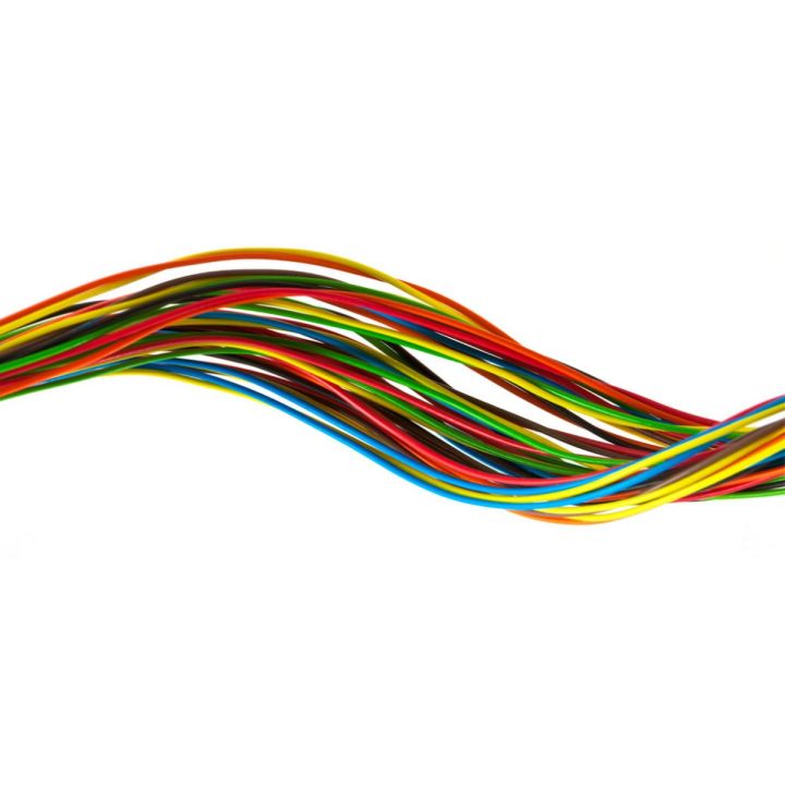 Set of 20 - 10CM Flexible Stranded Wires for Breadboarding and Veroboard Soldering