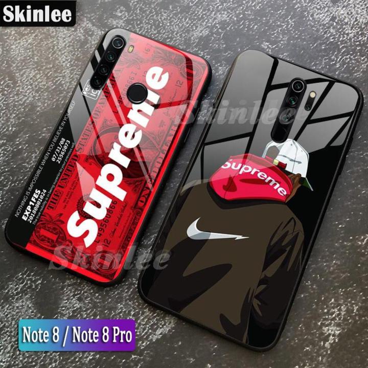 Supreme Phone Back Cover Xiaomi Redmi Note 8 Case Protection shockproof Mirror Phone cases SUP Superme SUP Supreme Design Xiaomi Redmi Note8 Phone case Daraz.pk