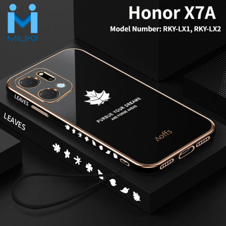 Case Honor X7A New Design Casing Maple Leaf Cover Soft Phone Case For Huawei RKY-LX1 RKY-LX2