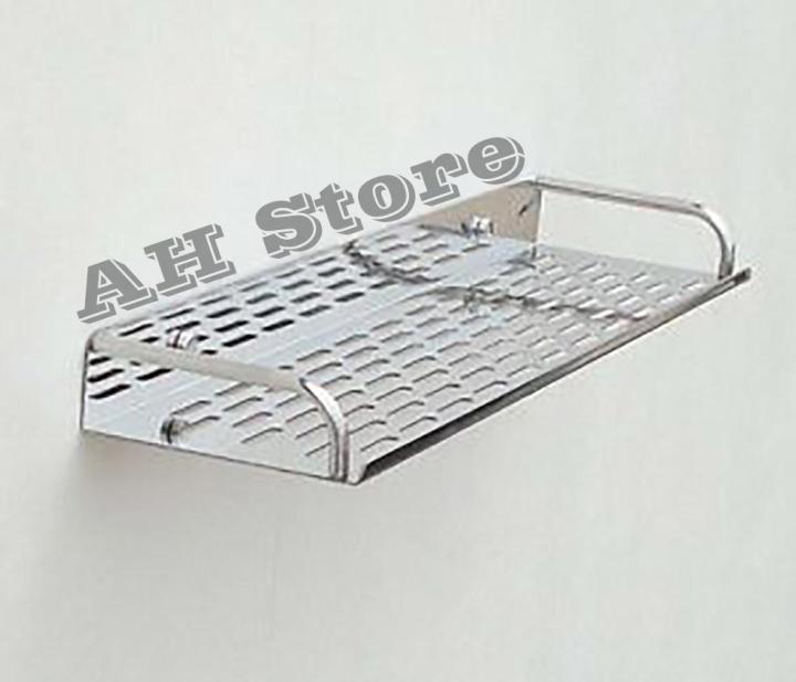 Bathroom Stainless Steel Shelf - Bath Dish Tray Basket Bathroom Shelf Stainless Steel- Bathroom Stainless Steel Rack-Bathroom accessories Utility Shelve-Storage Rack Shelf -