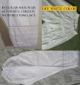 REGULAR SHALWAR FOR GIRLS LADIES WOMEN -OFF WHITE COLOR-LADIES BOTTOMS -LADIES CLOTHING-ASIAN CLOTHING-OFF WHITE. 