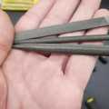 Needle File Set, 6 Pieces Hand Metal Files, Hardened Alloy Strength Steel Set Includes Flat, Flat Warding, Square, Triangular, Round, and Half-Round File. 