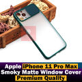 Apple iPhone 11 Pro Max Back Cover Smoky Matte Window Shutter iPhone 11 Pro Max Case For Boys. 